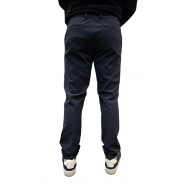 Pantalon micro dessins Navy RRD Roberto Ricci Designs homme 235-61A