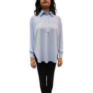 Chemise Tunique Oxford Bleu Ciel RRD Roberto Ricci Design Femme 803 64 Alsace Strasbourg Boutique Online 