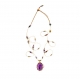 Collier Tibétain Stib Amethyste Light Sharing Bijoux Boutique Strasbourg Jewelery online 