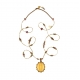 Collier Tibétain Stib Citrine Jaune Sharing Bijoux Boutique Strasbourg Jewelery online Concept store