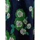 Jupe navy Fleurs Brodées vert Georgette Hulk G1HL Essentiel Antwerp Femme boutique tendance strasbourg france shopping 