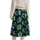 Jupe navy Fleurs Brodées vert Georgette Hulk G1HL Essentiel Antwerp Femme boutique tendance strasbourg france shopping 