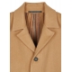 Manteau Camel intérieur bayadère double face M1R 140Z N02485 64 Paul Smith Homme Boutique strasbourg online coat vêtement