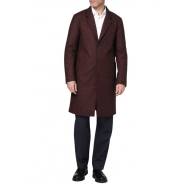 Manteau Redingote mini Tartan rouge noir gris M2R 152Z N22218 27 Paul Smith Homme France Strasbourg Boutique Online 