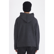 Hoodies Mérinos Cachemire Gris UK21 80 Isabel Benenato Homme Boutique Shop Fashion Strasbourg vêtement