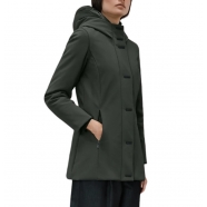 Doudoune parka capuche Vert Bosco Montgomery déperlant Roberto Ricci Designs Femme 505 20