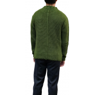 Pull Patch Vert col rond LM280 La Haine Inside Us Homme Alsace Strasbourg Boutique Online vêtement avant garde