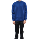 Pull col rond Laine Mérinos sup Bleu roi Thomas 622 429 8643 Montagut Homme Strasbourg Boutique Online Mode vêtement