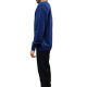 Pull col rond Laine Mérinos sup Bleu roi Thomas 622 429 8643 Montagut Homme Strasbourg Boutique Online Mode vêtement