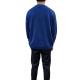 Pull col rond Laine Mérinos sup Bleu roi Thomas 622 429 8643 Montagut Homme Strasbourg Boutique Online Mode vêtement