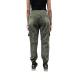 Pantalon Cargo Velours Kaki Easy Cargo VBE033 462 Mason's Femme Boutique Strasbourg vêtement pant woman mode