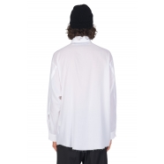 Chemise Oversize Blanche coton UW61 02 Isabel Benenato homme femme Strasbourg France mode fashion boutique vêtement