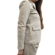 Veste Prince de Galle Ecru Gris souple Helena liseré métal JERT212 019 Mason's Femme Boutique Strasbourg jacket vêtement