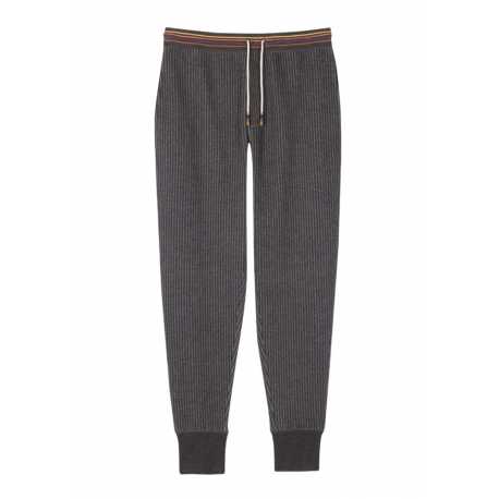 Pantalon Home Gris rayé Bord bas rayé M1A 373 NU161 76 Paul Smith Homme Boutique Strasbourg Vêtement pant man