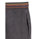 Pantalon Home Gris rayé Bord bas rayé M1A 373 NU161 76 Paul Smith Homme Boutique Strasbourg Vêtement pant man