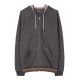 Hoodies Home Gris rayé Bord bas rayé M1A 500 NU161 76 Paul Smith Homme Boutique Strasbourg vêtement pyjama