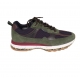 Baskets mesh Navy suède vert filet camouflage Banks M2S BNK03 NSUE 63 Paul Smith Homme Boutique Strasbourg running sneaker