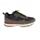 Baskets mesh Navy suède vert filet camouflage Banks M2S BNK03 NSUE 63 Paul Smith Homme Boutique Strasbourg running sneaker