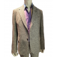 Veste chiné brun écru 2 boutons M1R 2311 N02469 65 Paul Smith Homme boutique strasbourg costume vêtement