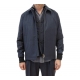 Veste zippée matelassée flanelle bleu M1R 136Z N00109 47A Paul Smith Homme Boutique Strasbourg online jacket vêtement