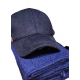 Casquette laineuse Bande Baya côté Navy M1A 987DT N086 49 Paul Smith Homme