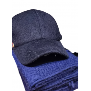 Casquette laineuse Bande Baya côté Navy M1A 987DT N086 49 Paul Smith Homme Femme