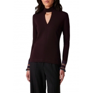 Top manches longues col montant V prune W1R 377V N11017 59 Paul Smith Femme