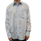 Chemise rayée blanc bleu gorge chevron M1R 045Z N02404 40 Paul Smith Homme Alsace Strasbourg Boutique Online 