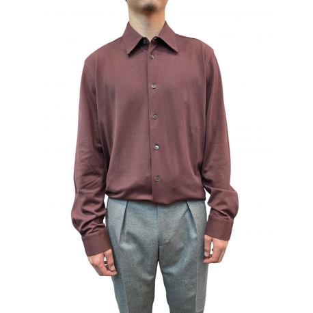 Chemise jersey nid de vin M1R 080Z N00086 54 Paul Smith Homme boutique Strasbourg vêtement shirt mode