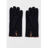 Gants cuir suède navy Bords Baya M1A 415GL N241 47 Paul Smith homme Boutique Strasbourg gloves mode