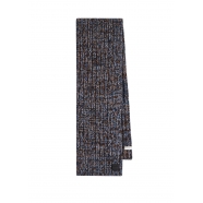 Echarpe Chiné Epaisse Bleu choco Côtelée M1A 151MK N177 76 Paul Smith Homme Femme Boutique scarf concept store