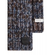 Echarpe Chiné Epaisse Bleu choco Côtelée M1A 151MK N177 76 Paul Smith Homme Femme Boutique scarf concept store