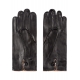 Gants cuir Noir bord baya poignets M1A 028D AG21 79 Paul Smith Homme gloves man strasbourg boutique shop online