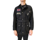 Veste Steeve McQueen noir MWX2424 BK71MWX2424 BK71 SQM 60TH Anniversary Wax Jacket Black Barbour International Homme