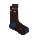 Chaussettes choco Fleur Rose brodée Bleue M1A 380NE N291 66 Paul Smith Homme Boutique Strasbourg Socks shop online