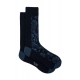 Chaussettes fleurs et bande unie Navy M1A 800MO N254 47 Paul Smith Homme Boutique Strasbourg socks shop online man