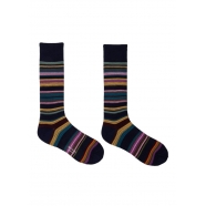 Pack chaussettes Crochet Rayures M1A SOCK N3PNVY 47 Paul Smith Homme boutique strasbourg online shop socks