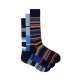 Pack chaussettes Crochet Rayures M1A SOCK N3PNVY 47 Paul Smith Homme boutique strasbourg online shop socks