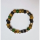 Bracelet élastique verre africain rondelles en pierre de lune LC2425 Catherine Michiels Boutique Strasbourg jewelery 