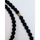 Collier Adan Agate noire. perle d'eau douce. perle de Tahiti. Perle or TFW2427 Catherine Michiels Boutique Strasbourg