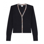 Cardigan Navy ganse et boutons Bayadère W1R 479N N11054 49 Paul Smith Femme Boutique Strasbourg Vêtement shoping mode