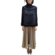 Pull pancho court noir Crochet Snow Mes Demoiselles Paris Femme Boutique Strasbourg vêtement