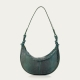 Sac lune Chris python vert forêt 2998 Claris Virot Femme boutique strasbourg shop onlne bag woman fashion