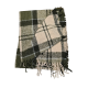 Echarpe Tartan Boucle Vert Ancient écru LSH0130 GN71 Barbour Femme Homme boutique strasbourg shopping scarf