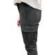 Cargo skinny tech zip bas Kaki Roberto Ricci Design RRD Femme Pantalon 706 20 boutique strasbourg france shopping alsace