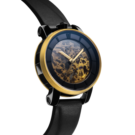 Montre_automatique_Rehab_s r360 02_gold_cuir_suède_Fob_paris_bijoux_mixte_mode_shop_online_boutique_strasbourg_france