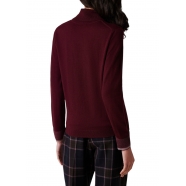 Pull col roulé Bordeaux rayures poignets W2R 420N N31241 28 Paul Smith Femme Strasbourg Boutique Online Mode 