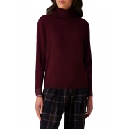 Pull col roulé Bordeaux rayures poignets W2R 420N N31241 28 Paul Smith Femme Strasbourg Boutique Online Mode 