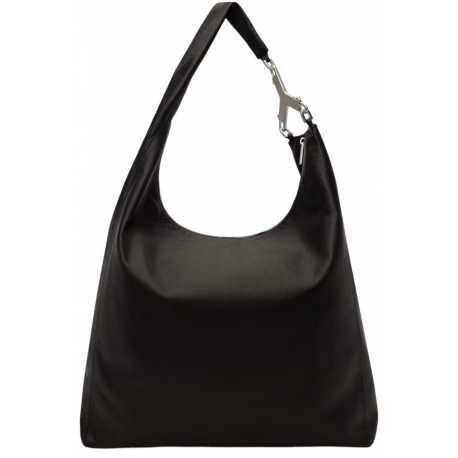 Sac Cerberus cuir Noir fermoir métal Anse RA02D 0529 LCN 09 Rick Owens boutique Strasbourg bag online store avant garde