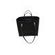 Sac cabas Shopper cuir noir lisse double poignets RA02D 0562 LGE 09 Rick Owens boutique strasbourg bag store online